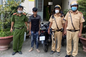 TP Hồ Chí Minh: CSGT truy đuổi bắt cướp trên tuyến Quốc lộ 1A